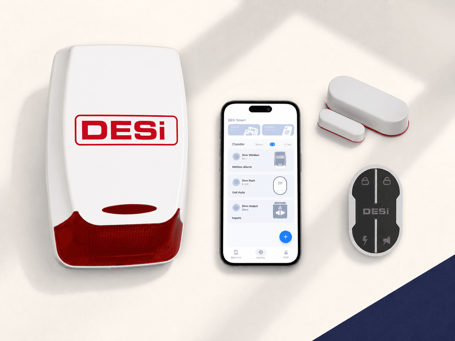 DESi akıllı alarm sistemi